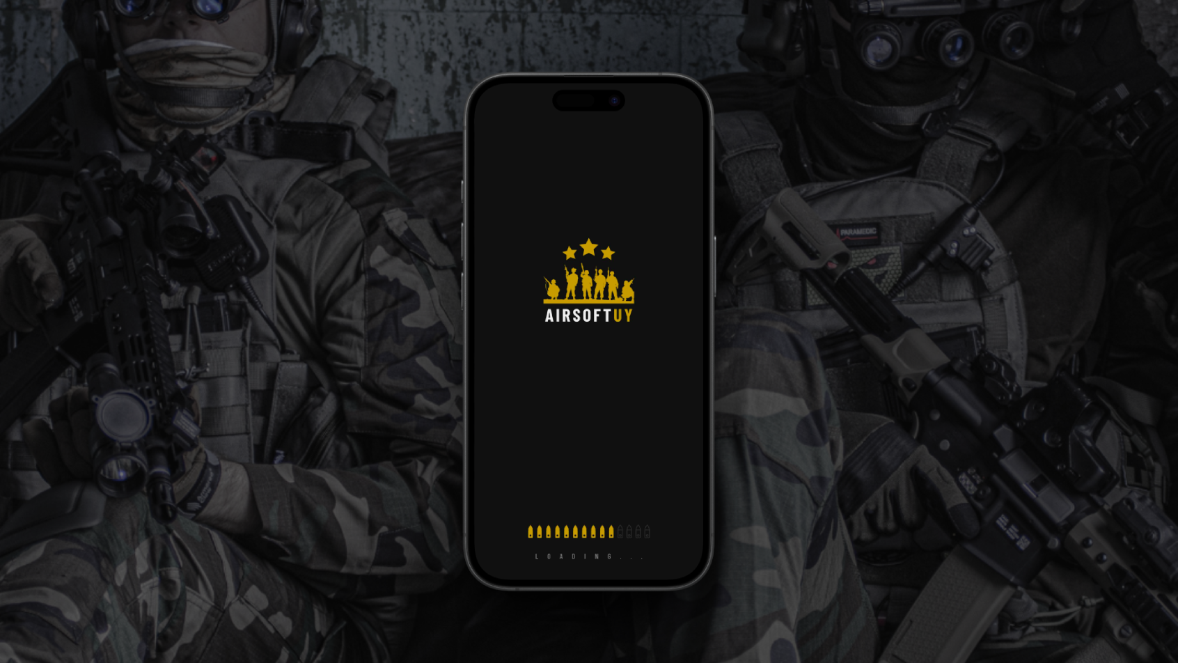 AirsoftUY - App mobile para iOS y Android