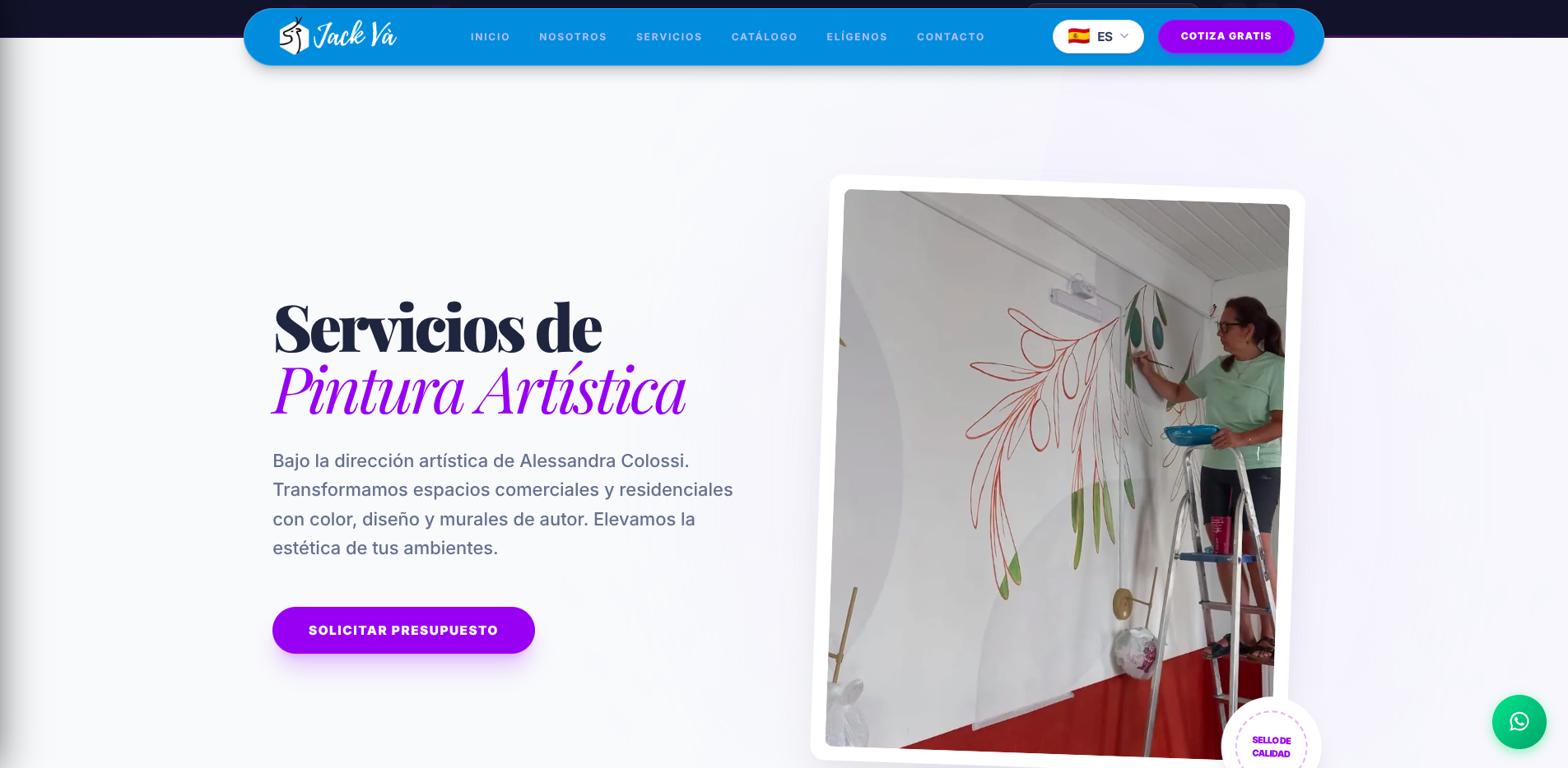 JackVa Pinturas - Servicios de pintura artística