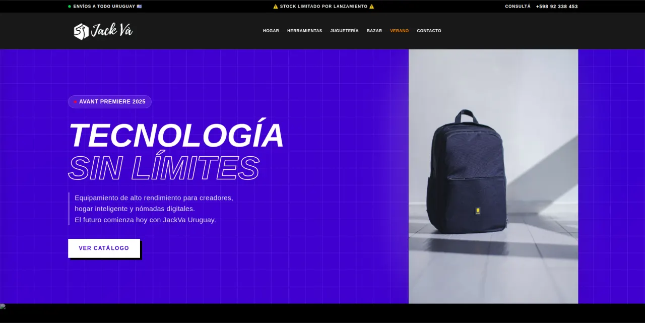 JackVa Uruguay - Catálogo online de productos